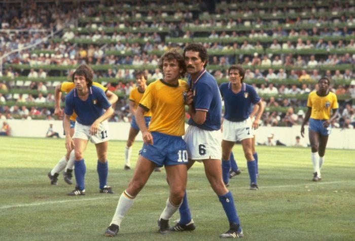 Ahmad Zaid / Allsport UK The Italy-Brazil match which Malaysians were able to watch live back then.